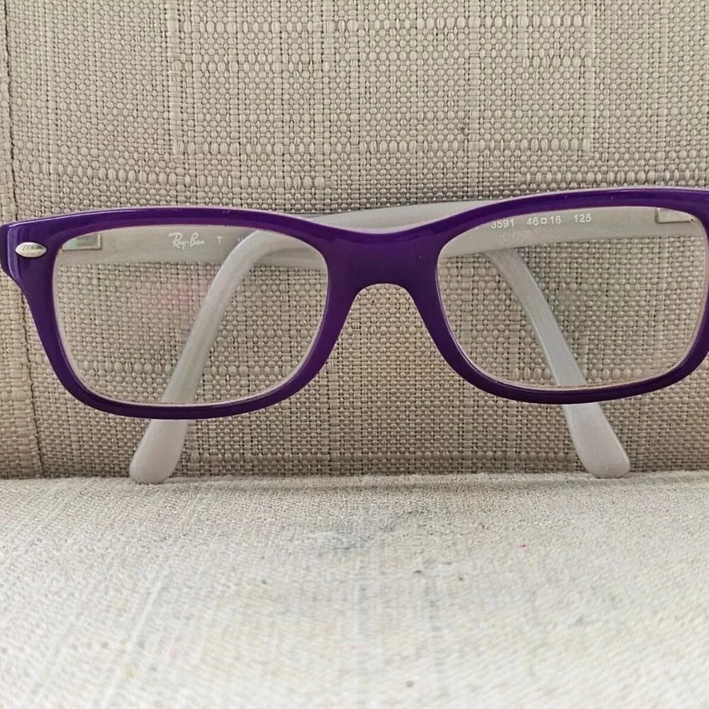 Ray-Ban youth Eyeglasses Frame Purple Glasses Frame RB1531 46[]16 125 Eye wear